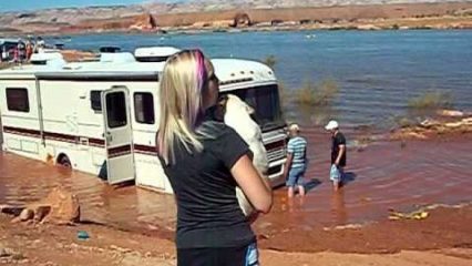 Ever Been Mud Bogging in a Motor Home? This Guy Has