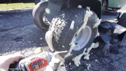Experimenting with Foam Filling Tires, Does It Work?