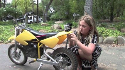 Girl Pulls Out Her Little Brother’s Tooth With a Mini Bike