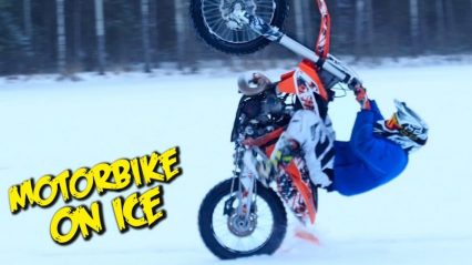 How to Set Dirt Bike up For The Snow So You Can Rip All Winter