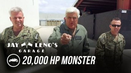 Jay Leno Gets Behind The Wheel Of A 20,000 HP Monster