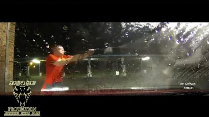 Man at Car Wash Scares Off Car Jackers With Pressure Washer