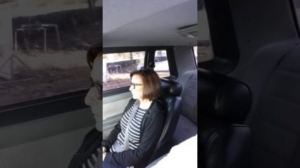 Mom’s reaction to her first Mustang ride – She wasn’t ready for it at ALL!