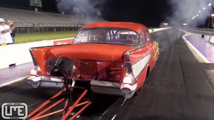 One Hell of a Save! 1957 Chevy Almost Crashes!