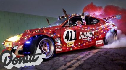 Santa Sleighs It : Ferrari Powered Toyota Santa Sled #GT4586