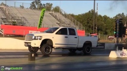 Sleeper Dodge Work Truck Embarrasses Corvette Owner