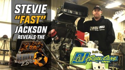 Stevie “Fast” Jackson reveals The Shadow 2.0 built by RJ Race Cars