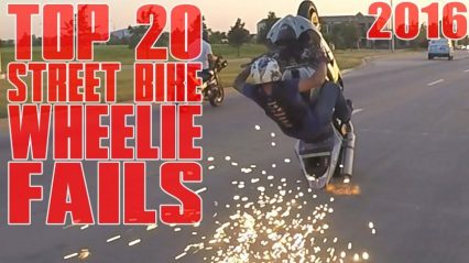 These Are The Top 20 Street Bike Wheelie Crashes