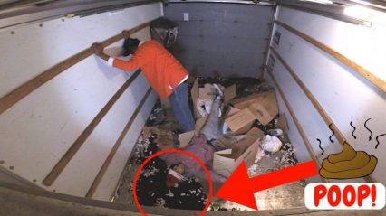 U-Haul Bait Truck With 100lbs of Poop in the Back