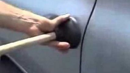 Unlock any car door with a plunger? Debunked!