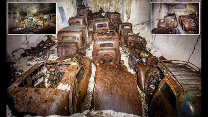 Vehicles hidden from Hitler are discovered 70 years later