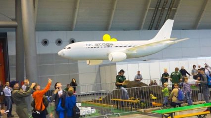 World’s Largest RC Airliner for Indoor Flight! Airbus A320