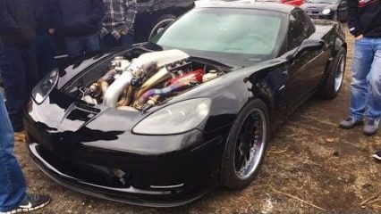 1200hp+ TT Corvette Z06 Makes Nasty Dyno Pulls