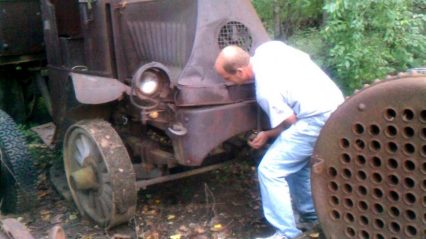 1918 Mack Truck Found in the Woods Starts Up For The First Time