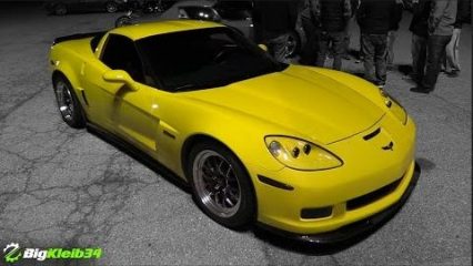 3 Wide Highway Street Race Z06 (x2) vs ZR1 + 1000hp CTS-V