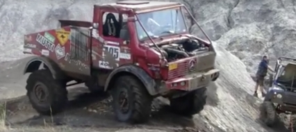 Unimog Almost Flips on its Lid… Keeps Going!