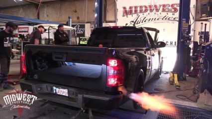 Big Chief’s Shop Truck Hits The Dyno at Midwest Streetcars