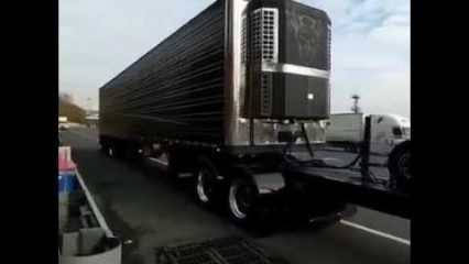 Blacked-Out Semi-Truck This Low Rig Build Is So COOL!
