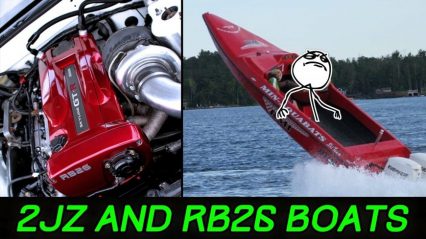 Boats Fitted With Insane Car Engines