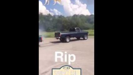 Chevy vs Ford Tug-of-War Gone Wrong! Rear End Pops Out!