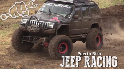 Extreme jeep Racing in Puerto Rico