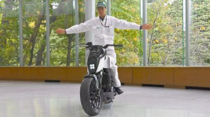 Honda Has New Technology That Prevents a Motorcycle from Falling Over