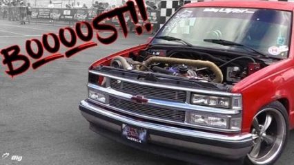 Is This a Beat up Old Pickup Truck or a Boosted Beast?