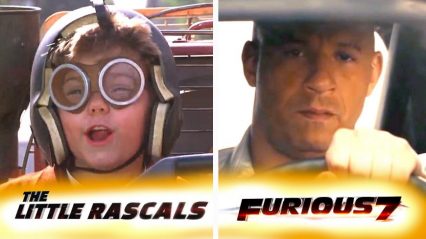 Little Rascals as Furious 7 – Trailer Mix (Side by Side Comparison)
