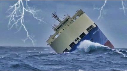 Massive Ships in Huge Storms Compilation!