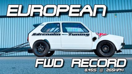New European FWD Record! This VW Golf Mk1 is Straight Nasty