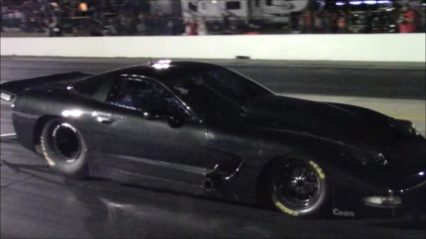 Plan B Twin Turbo Corvette vs Blown Promod