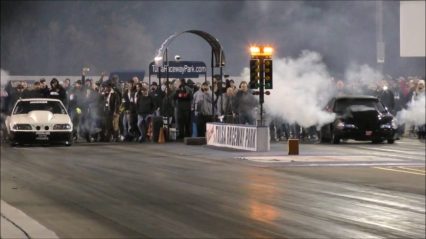 Street Outlaw Chuck’s Death Trap on Big Tires is Nasty on a No Prep Surface