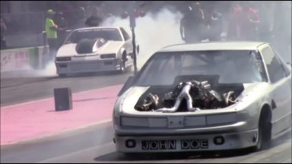 Street Outlaws New Orleans “John Doe” vs Silver Unit Racing at AOL