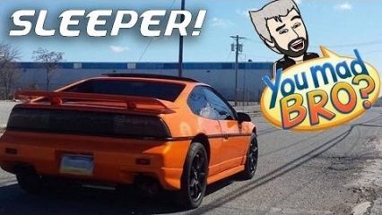 Supercharged + Nitrous Fiero Trolls Everything in the Streets – Sleeper
