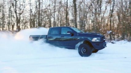 The 2017 Dodge Ram Rebel Hits The Snow