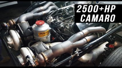 This 2,500hp Twin Turbo 69 Camaro is Pure Insanity
