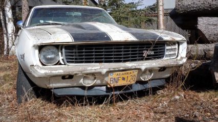 1969 Camaro RS/SS First Start up in 28 Years