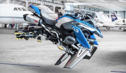 BMW and LEGO Collab And Design Ridiculous Hover Bike Concept