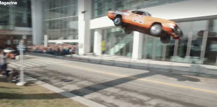 They Just Jumped a General Lee at Autorama, It Looks Like the Car is Hurt