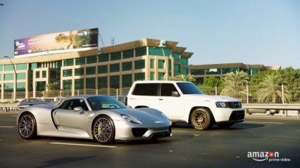 Can an SUV Take Down a Hypercar? Ridiculously Fast Nissan Patrol vs Porsche 918!