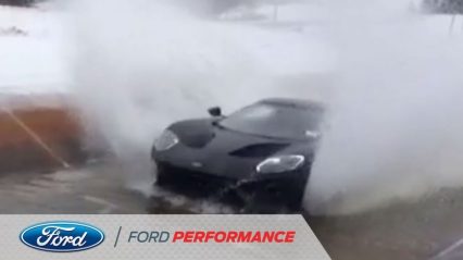 Can The New Ford GT Drive Through a River? This Test Shows the Results
