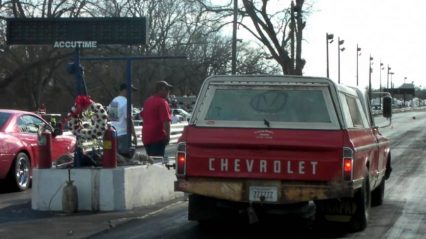 Farm Truck Makes an Appearance at Little River Dragway