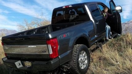 Glitchy First Use of 4X4 on 2017 F350