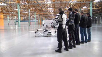 Is This Riding Hover Machine the Way of the Future?
