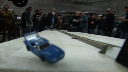 Slot Car Drag Racing for Money! All About That Reaction Time!