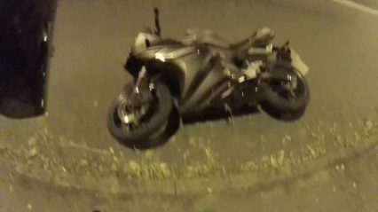 Squid Crashes His Brand New Yamaha Street Bike