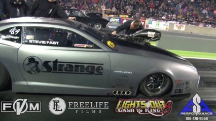 Stevie Jackson Blows The Roof Off of the Drag Radial Record @ Lights Out 8