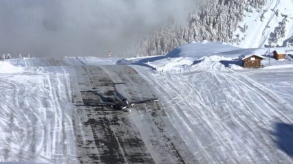 The Most Dangerous Landing in the World? Looks Sketchy!