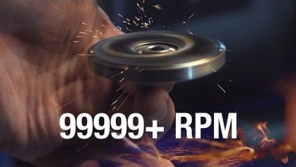 These New Fidget Spinner Toys Spin at an Impressive 99,999+ RPM