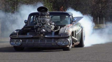 This 800 HP Blown Hulk Camino Rat Rod Will Blow Your Mind!